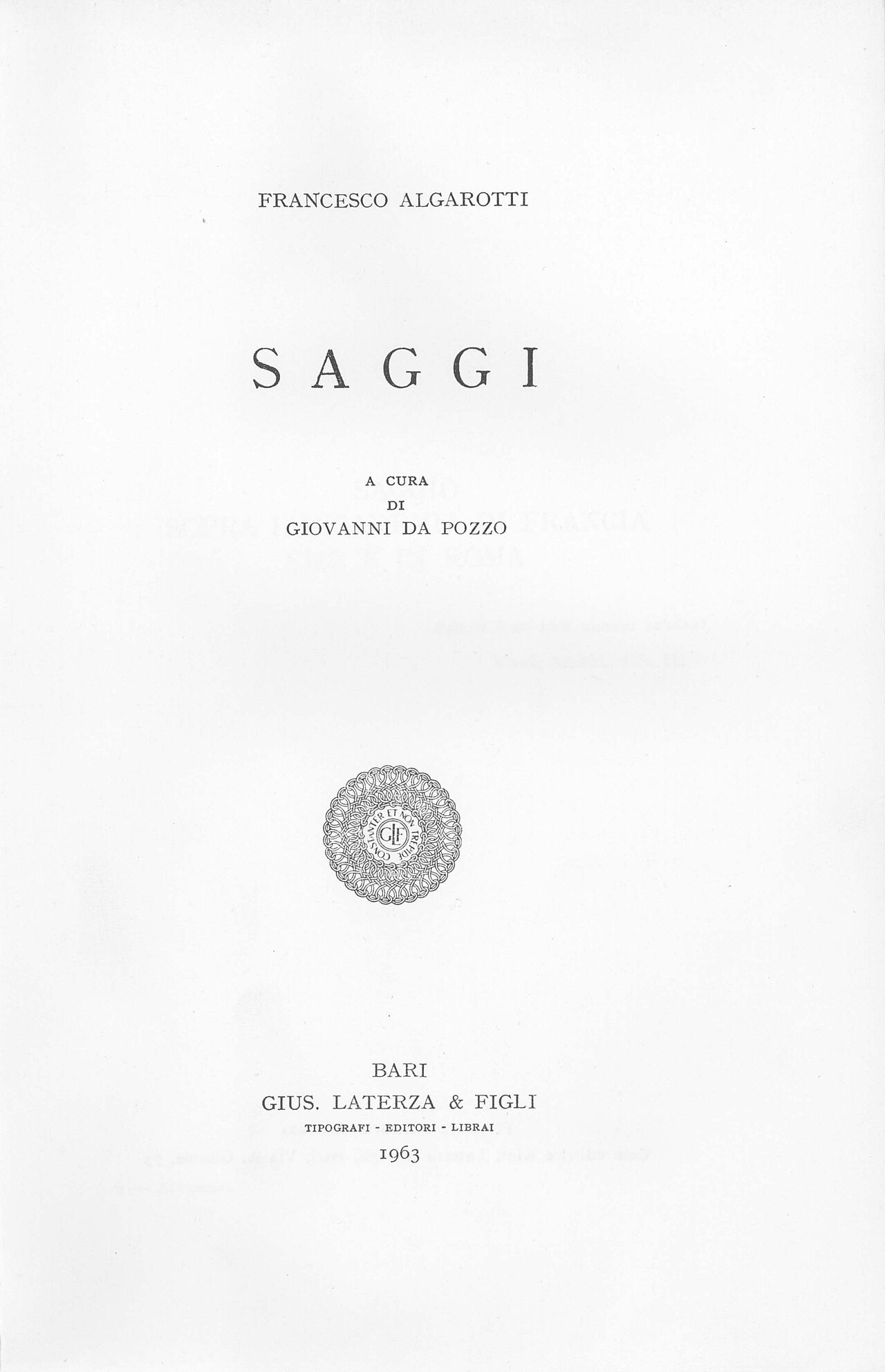 Francesco Algarotti
