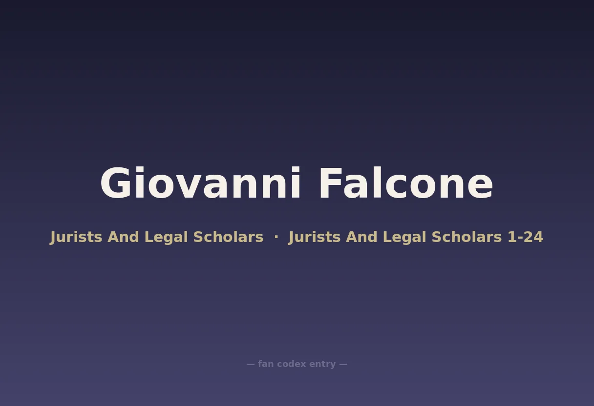 Giovanni Falcone