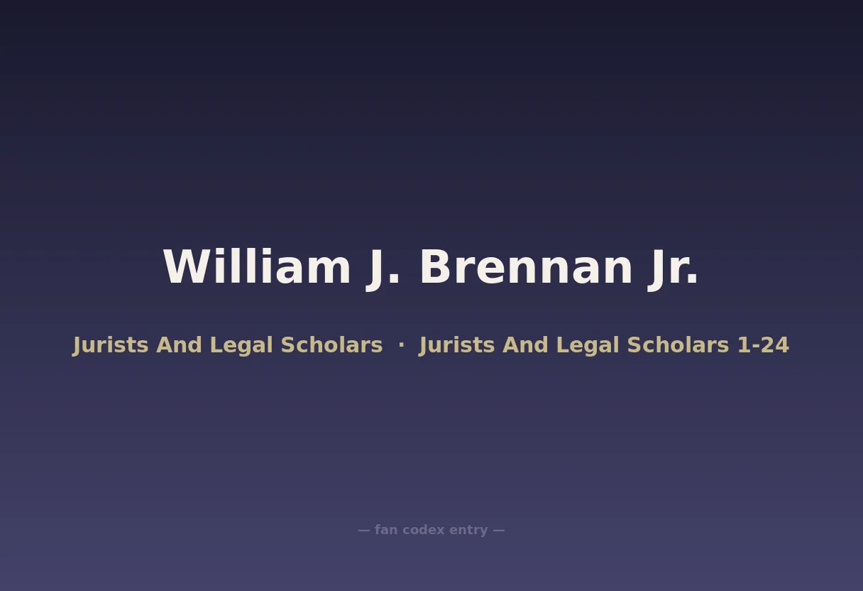 William J. Brennan Jr.